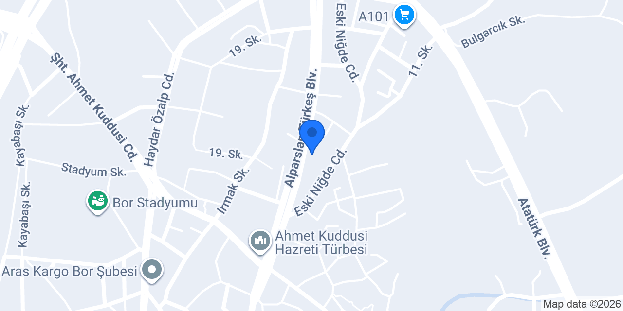 Kuaför Necla konumu