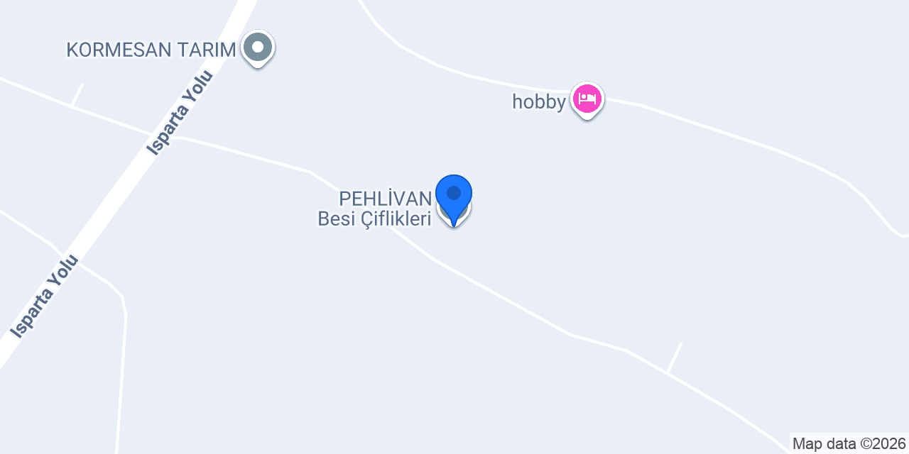 PEHLİVAN Besi Çiflikleri konumu