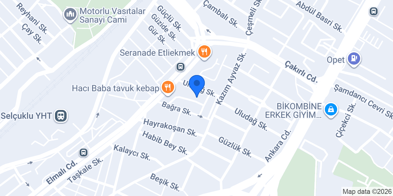 Rasstmen Gömlek konumu