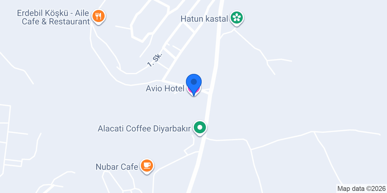 Avio Hotel konumu