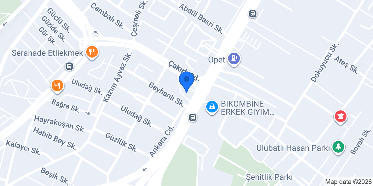 Petrol Ofisi konumu