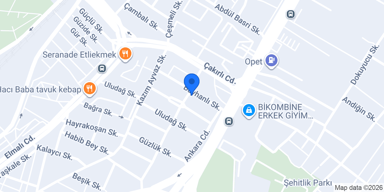 Mesut Usta Lokantasi konumu