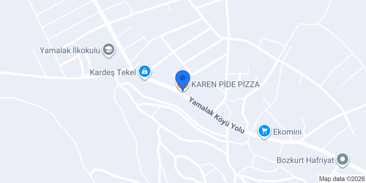 KAREN PİDE PİZZA konumu
