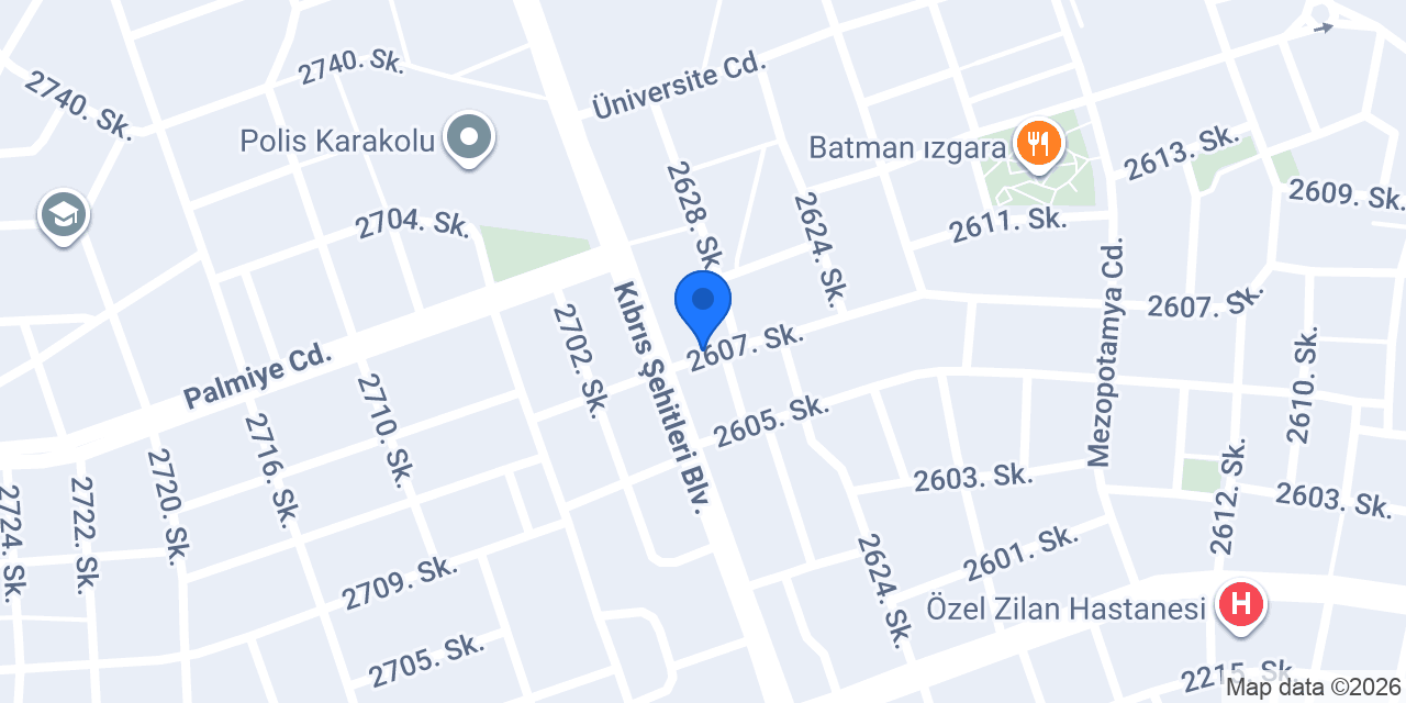 BATMAN TÜP BAYİİ TEYMUR TİCARET İPRAGAZ konumu