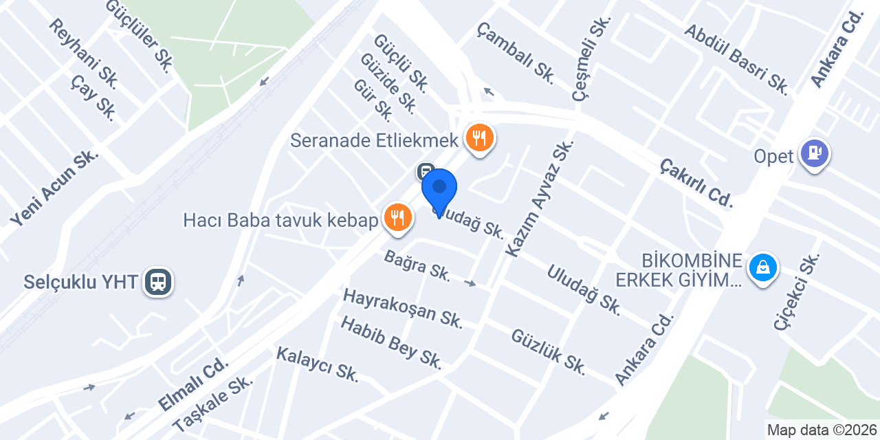 Oflaz Tekstil konumu