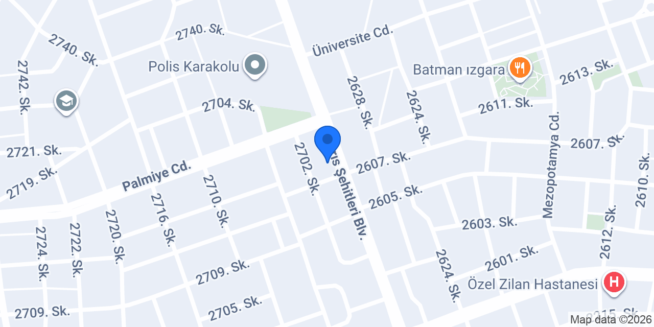 AYDIN KEPENK BATMAN konumu