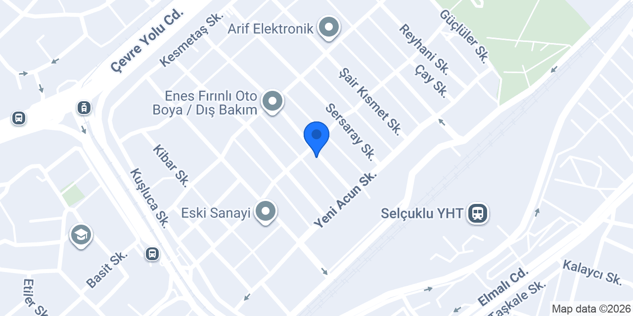 ÇAMALTI IZGARA KOKOREÇ ÜSSÜN USTA KONYA konumu