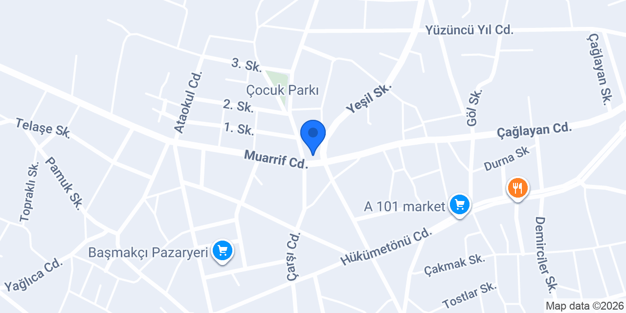 Başmakçı Kaymakamlığı konumu