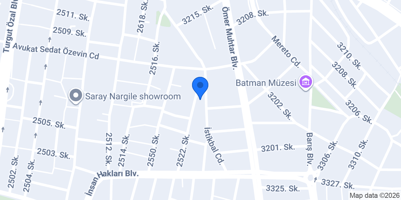 BATMAN EMEK YUFKA VE UNLU MAMÜLLERİ konumu