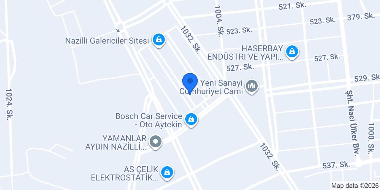 DEMİROĞULLARI OTOMOTİV konumu