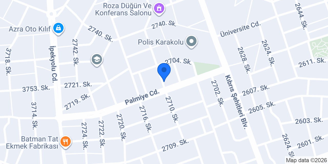 BATMAN MARDİN MİNİBÜS konumu