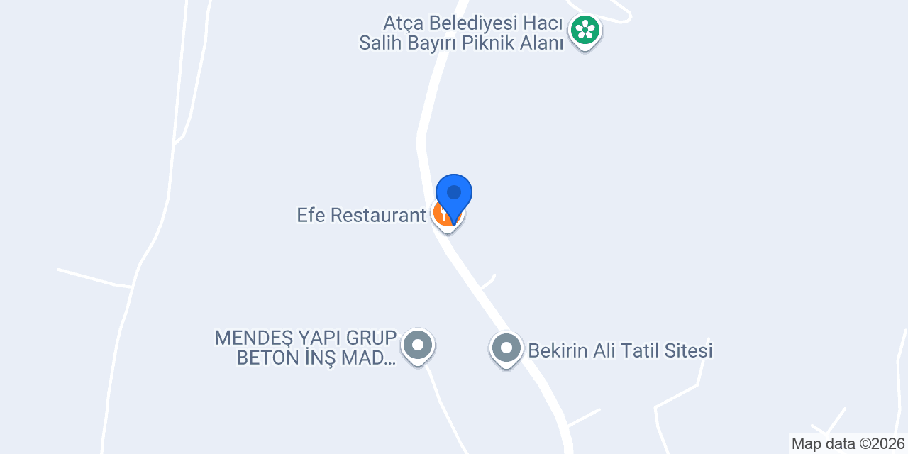 Efe Restaurant konumu