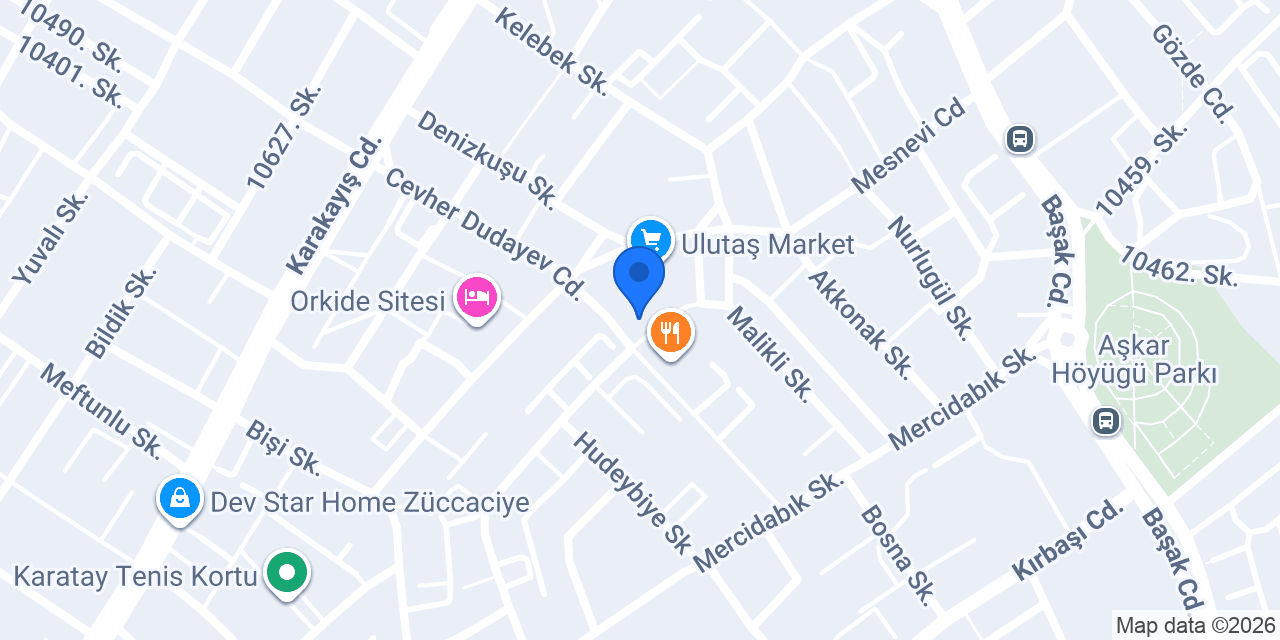 Altın İlmek Terzi konumu