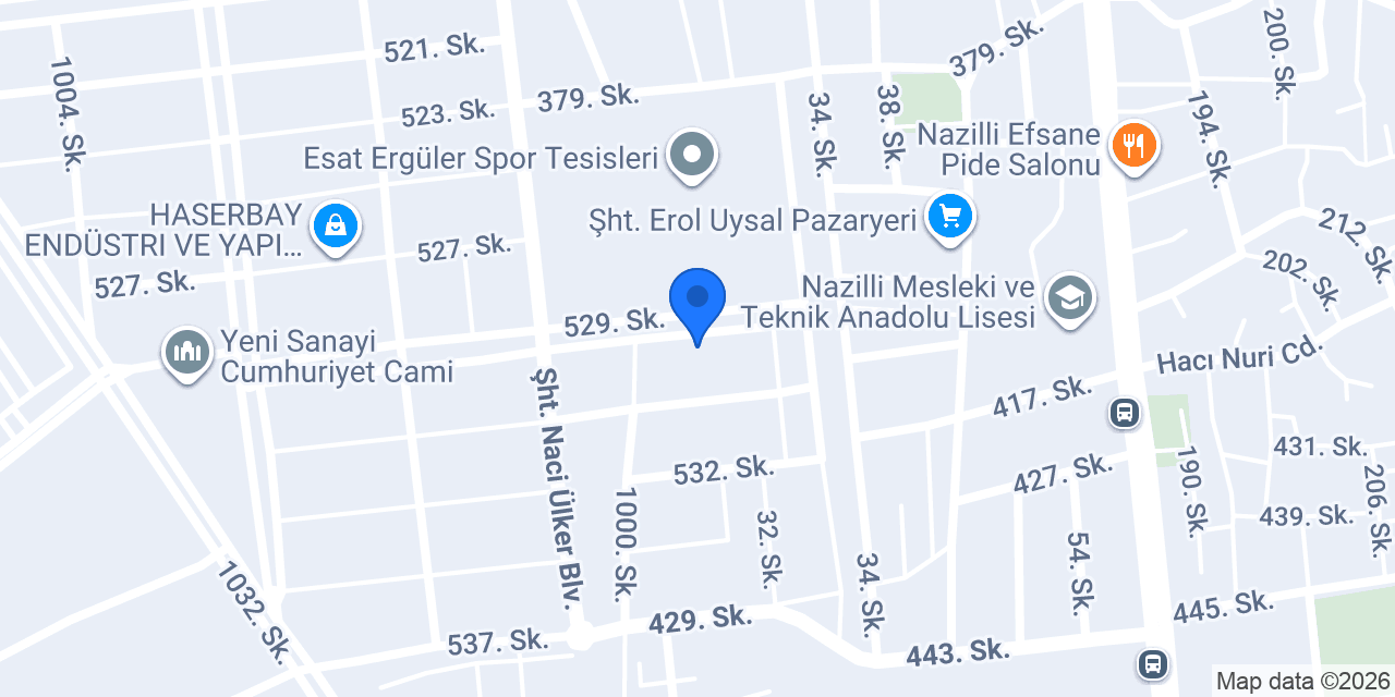 Nazilli Winsa Bayisi Evra Pen konumu