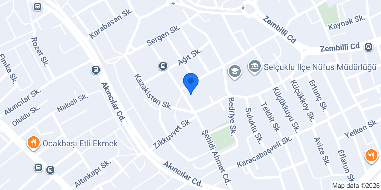 Yaşar Mobilya konumu