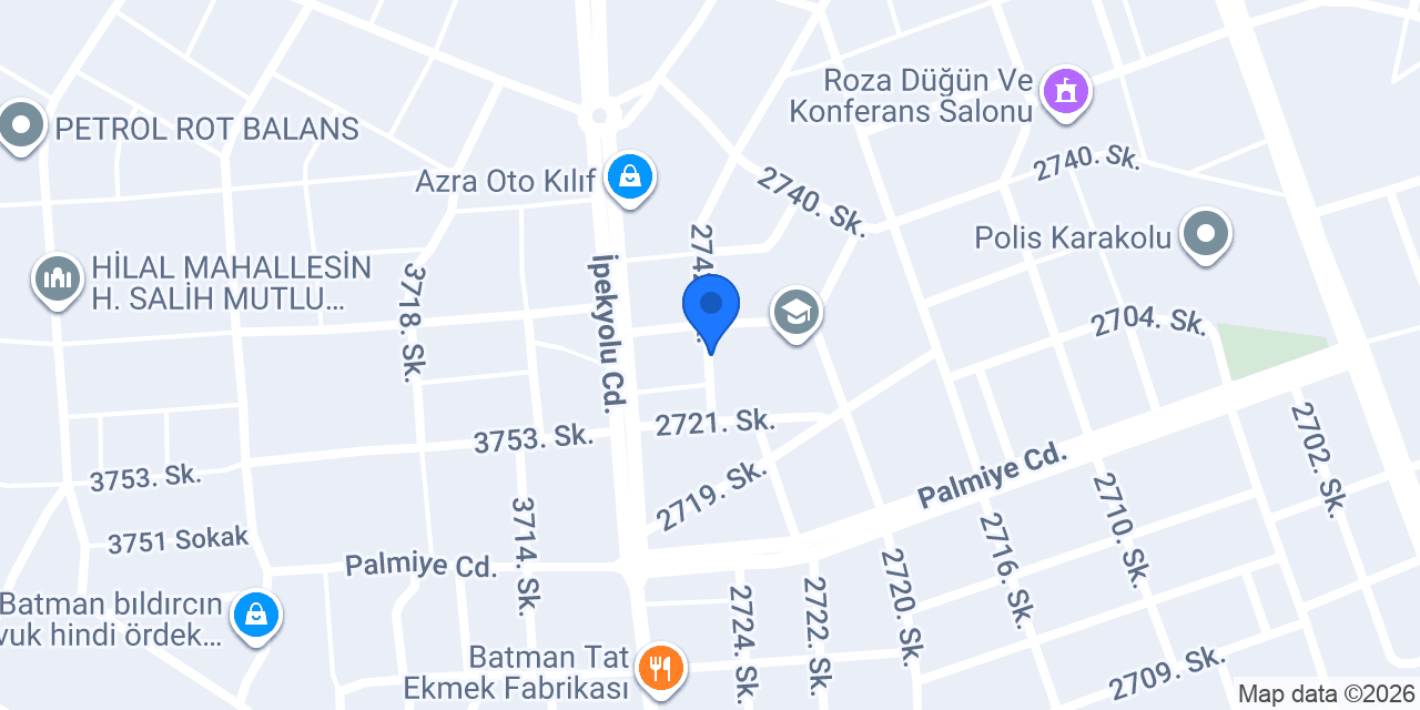 Anova Mobilya | BATMAN konumu