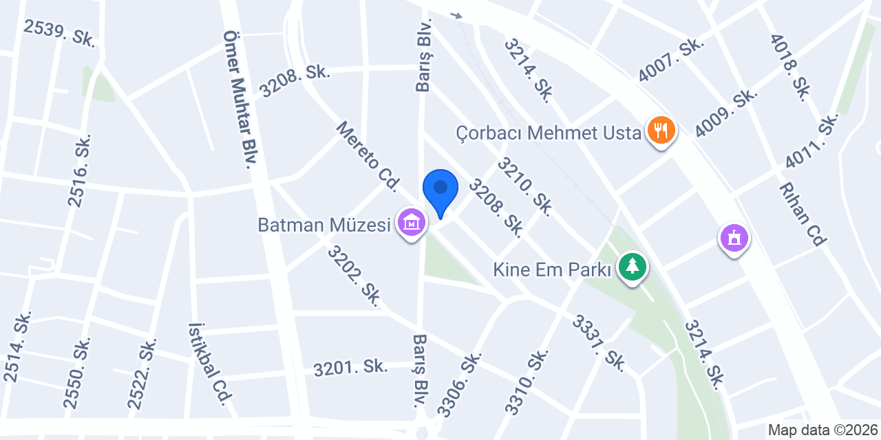 Evim gayrimenkul konumu