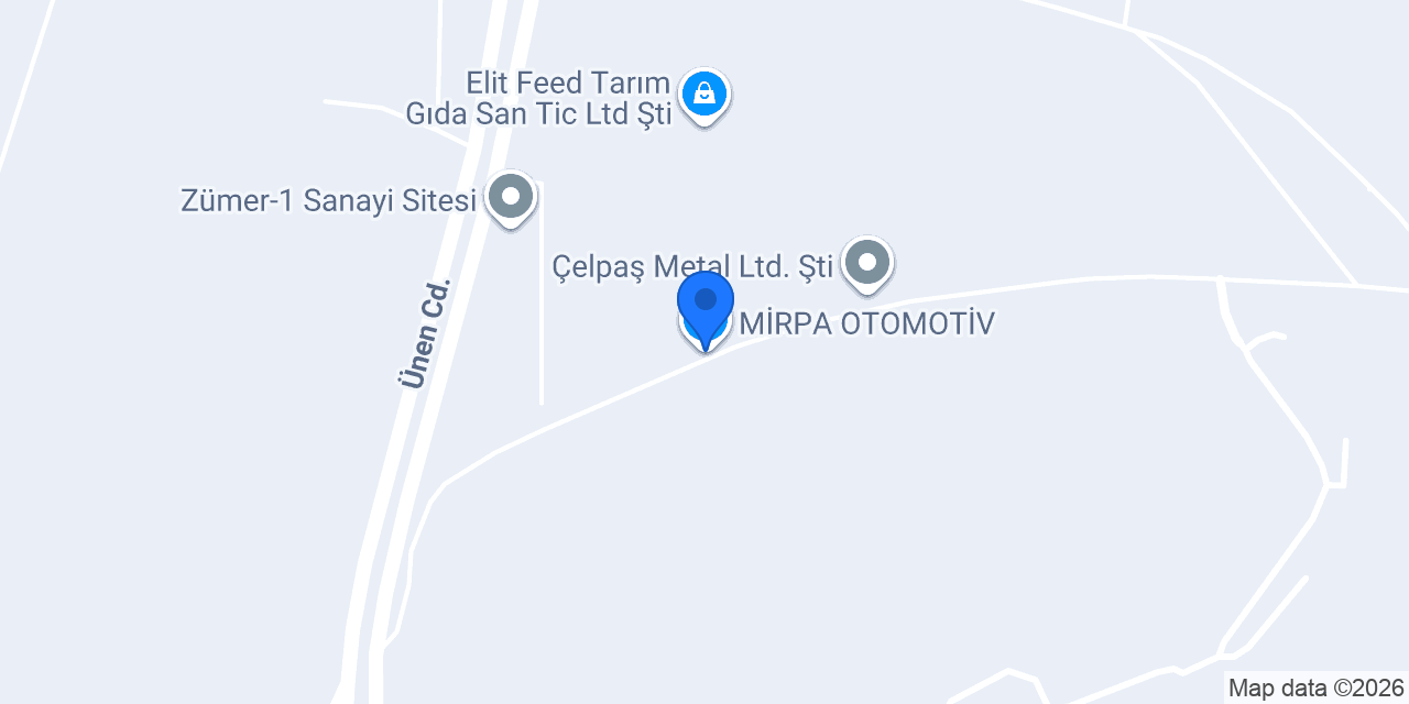 MİRPA OTOMOTİV konumu