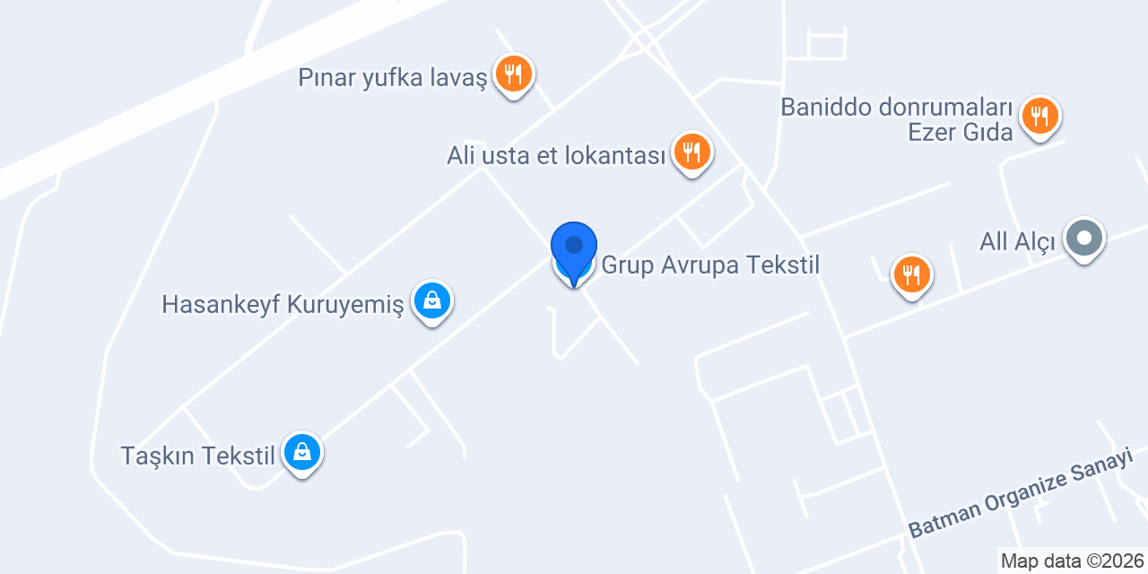 Grup Avrupa Tekstil konumu