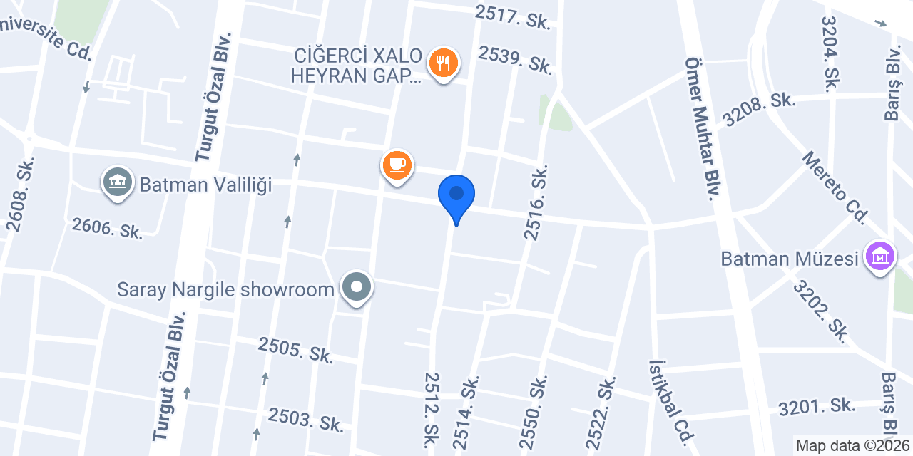 Kavis Rent A Car konumu