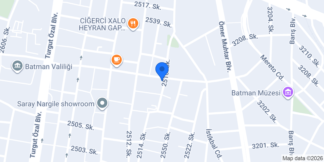 Yedi İki Kafe konumu