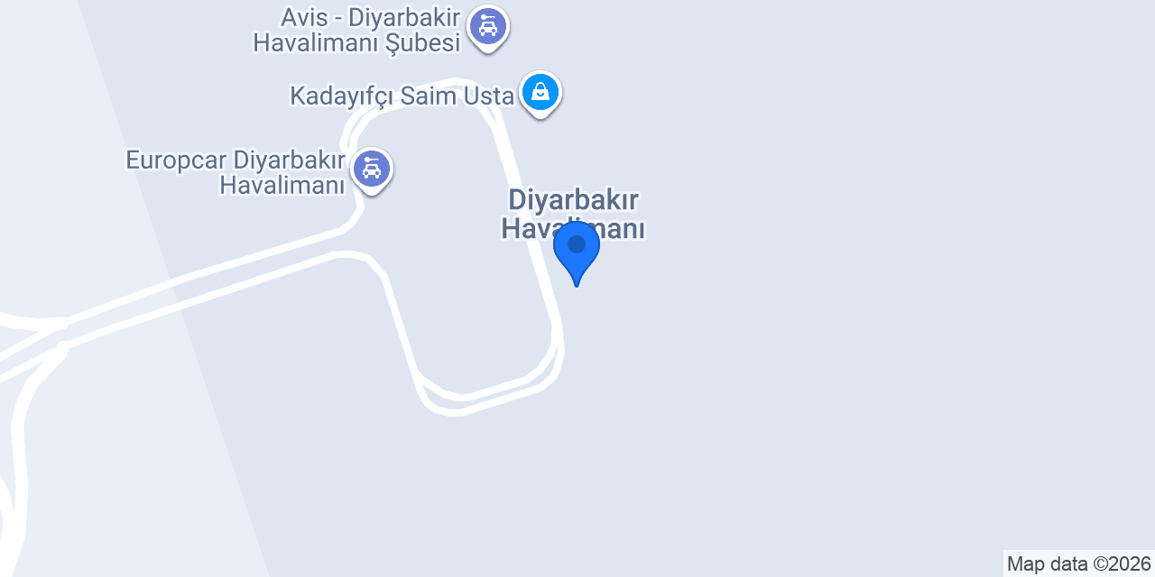SIXT Araç Kiralama konumu