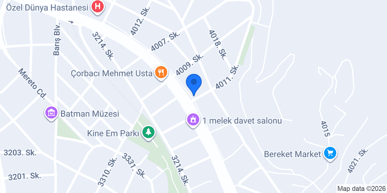 DÜNYA HOME ZÜCCACİYE konumu