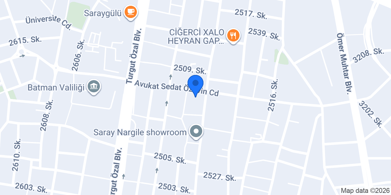 İŞLER KİTABEVİ BATMAN ŞUBE konumu