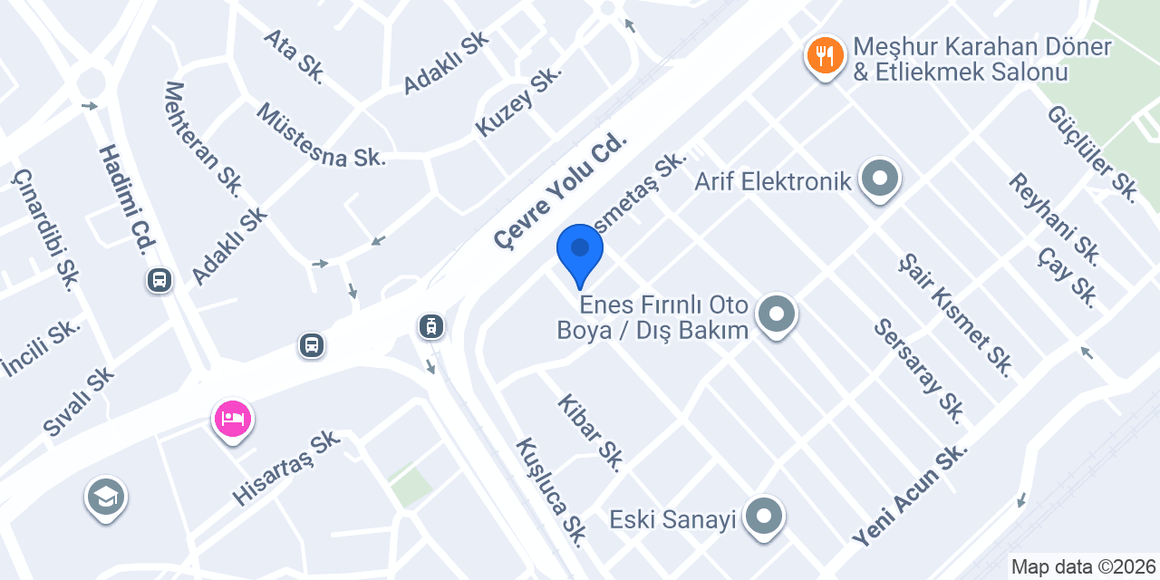 BEĞEN OTO ÇIKMA PARÇA konumu