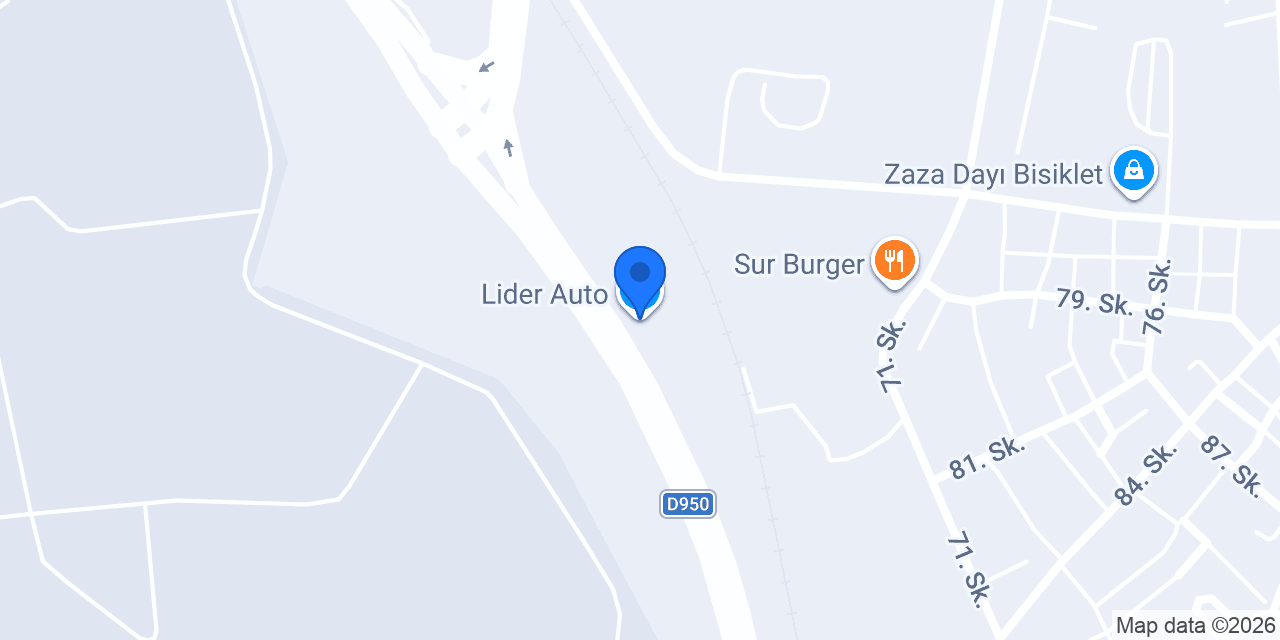 Lider Auto konumu