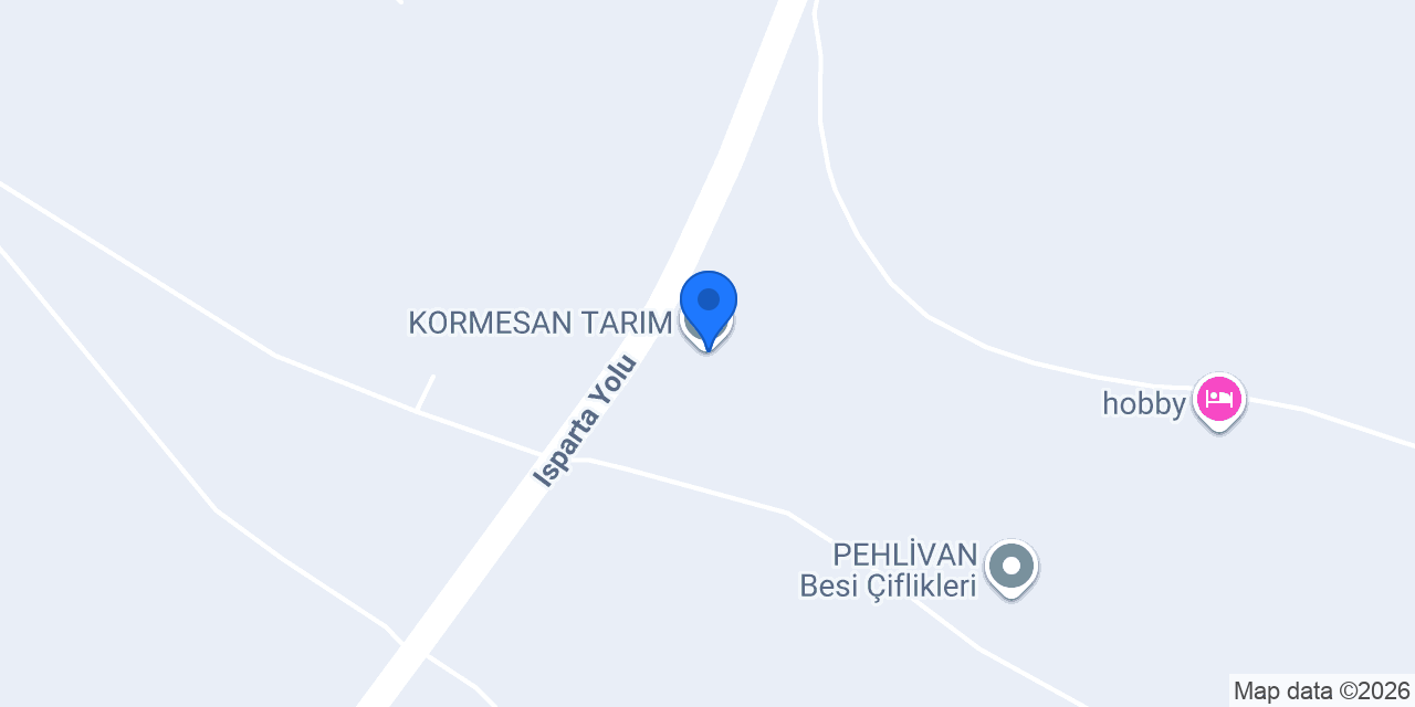 KORMESAN TARIM konumu