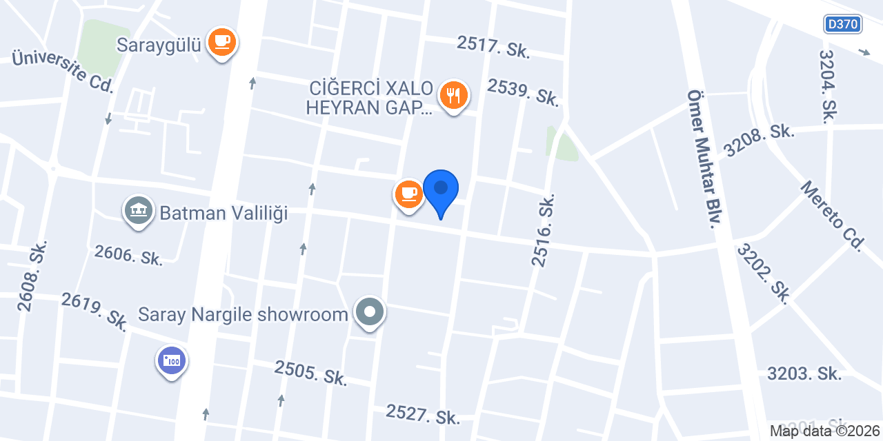 BATMAN YAPI EMLAK konumu