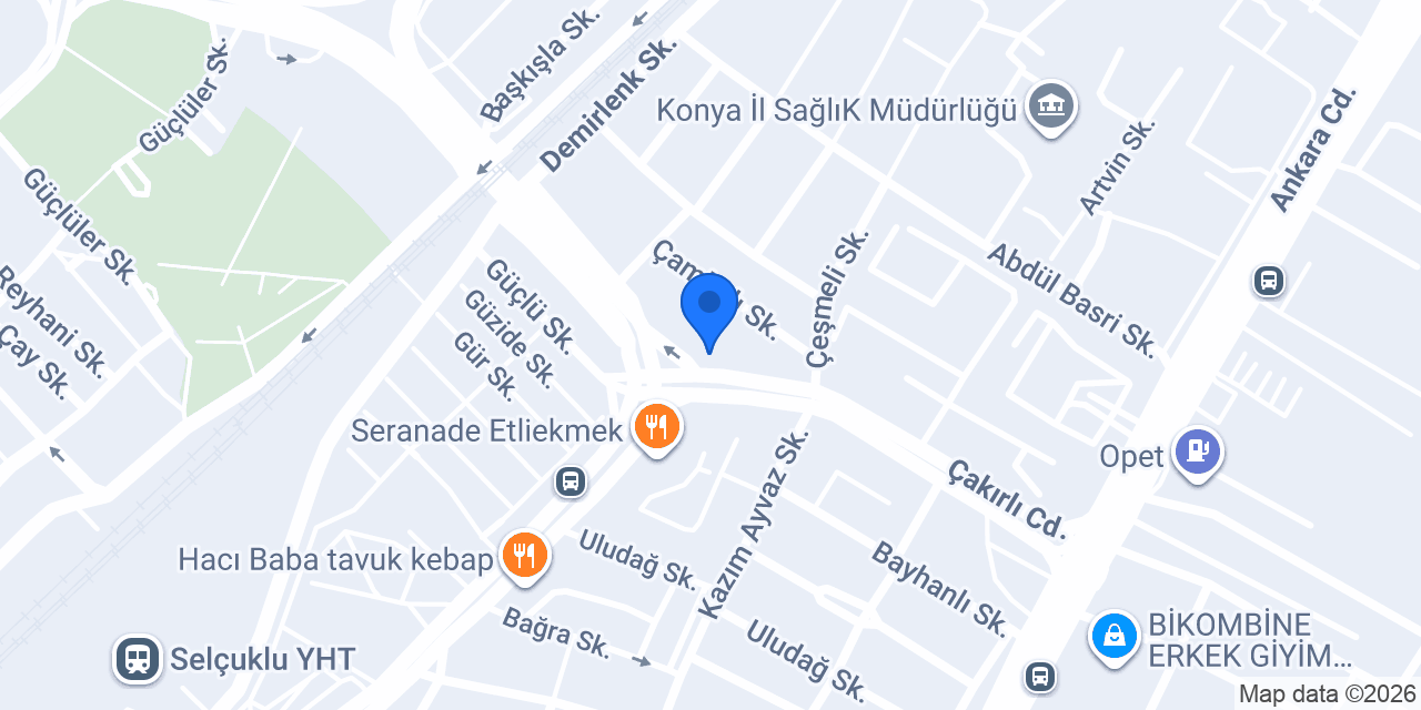 Konya oto çekap konumu