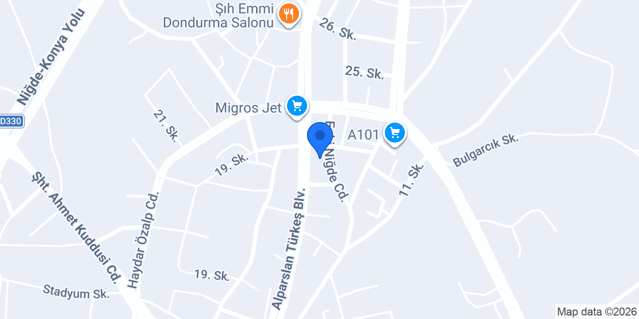 Seryat Mobilya konumu