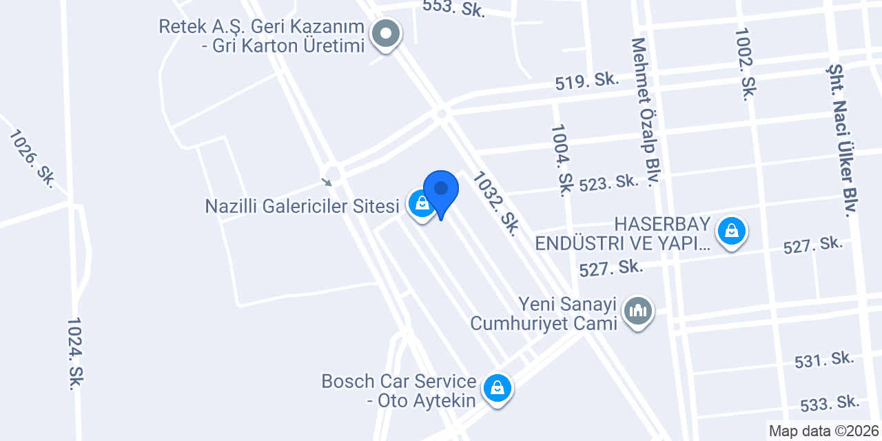 Östen Otomotiv konumu