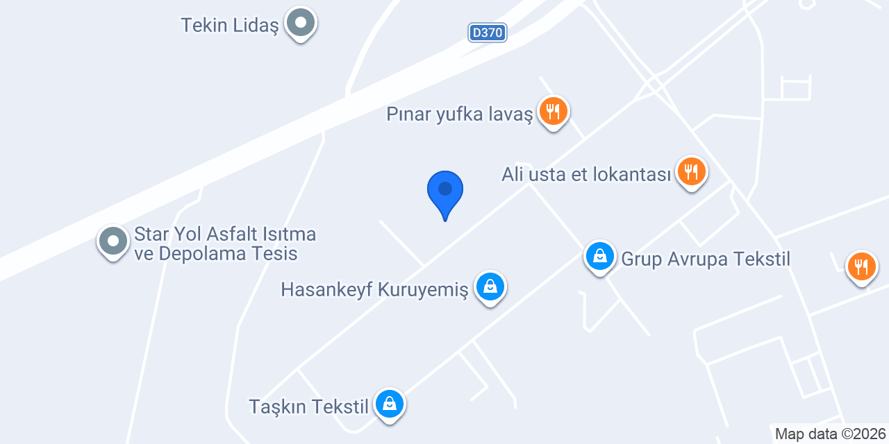 AFM Dicle Un Fabrikası konumu