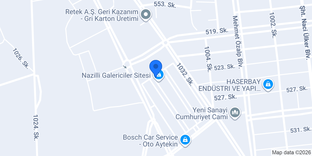 Oğuzhan Otomotiv konumu