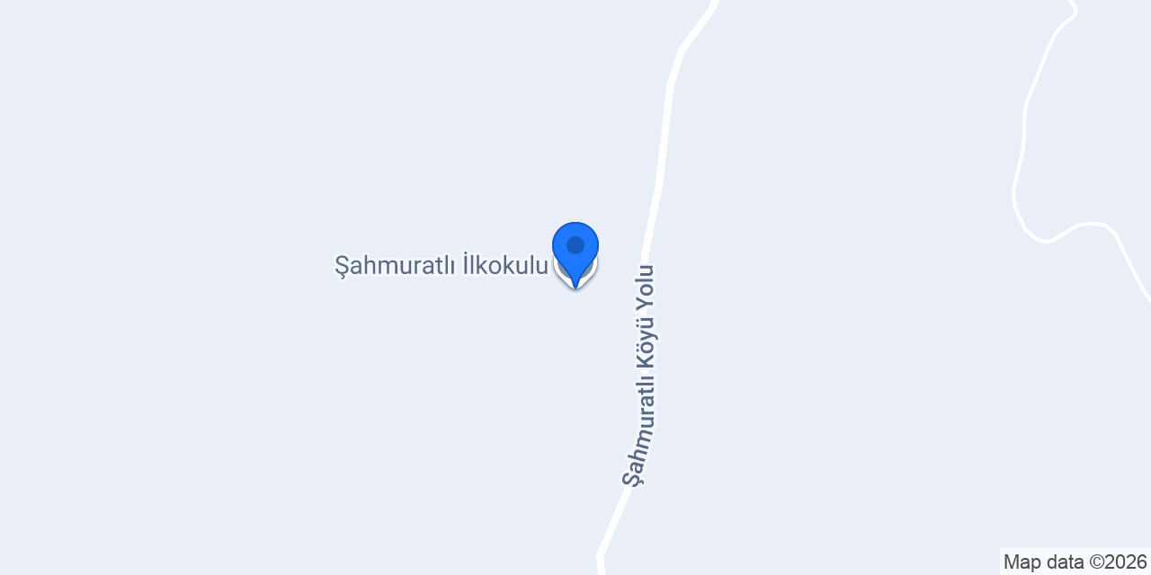 Şahmuratlı İlkokulu konumu