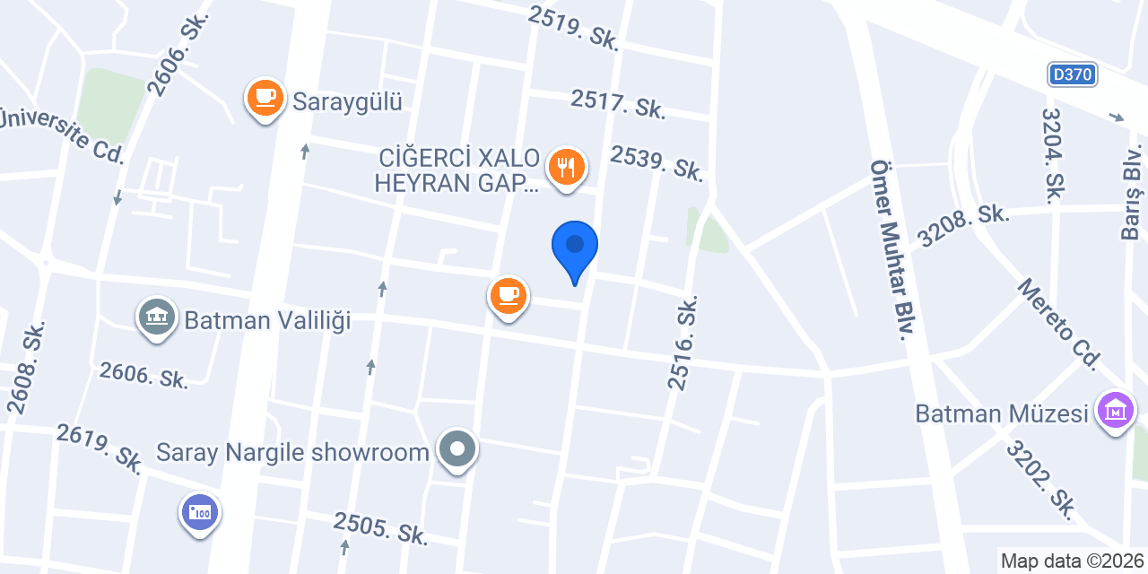 Ortadoğulular Eğitim Kurumları konumu