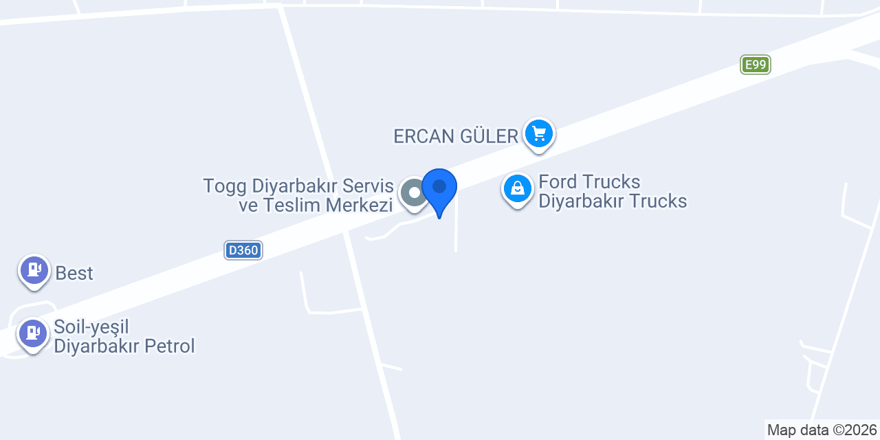 Isuzu Arma Oto Satış Bayii konumu