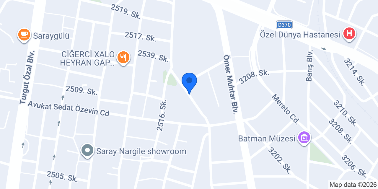 Gap 72 Kasap konumu