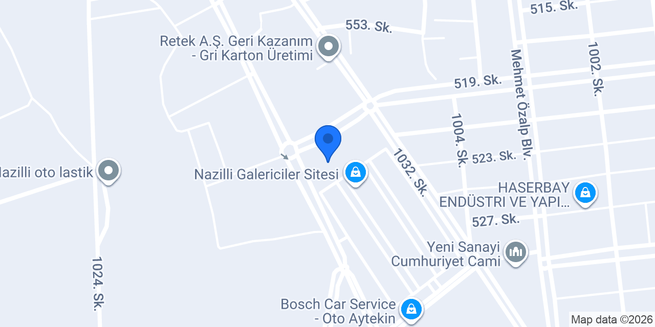 GÖRGÜLÜ Otomotiv konumu