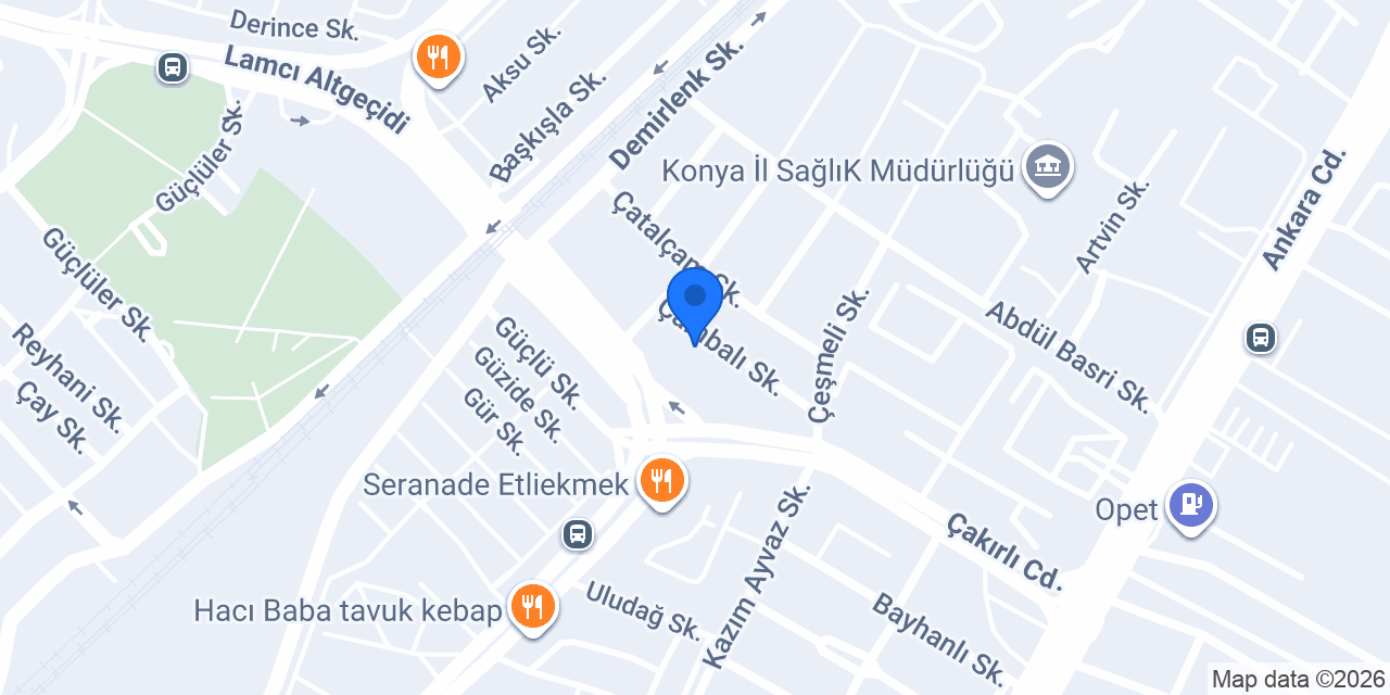 Aylıdere Oto Lastik konumu