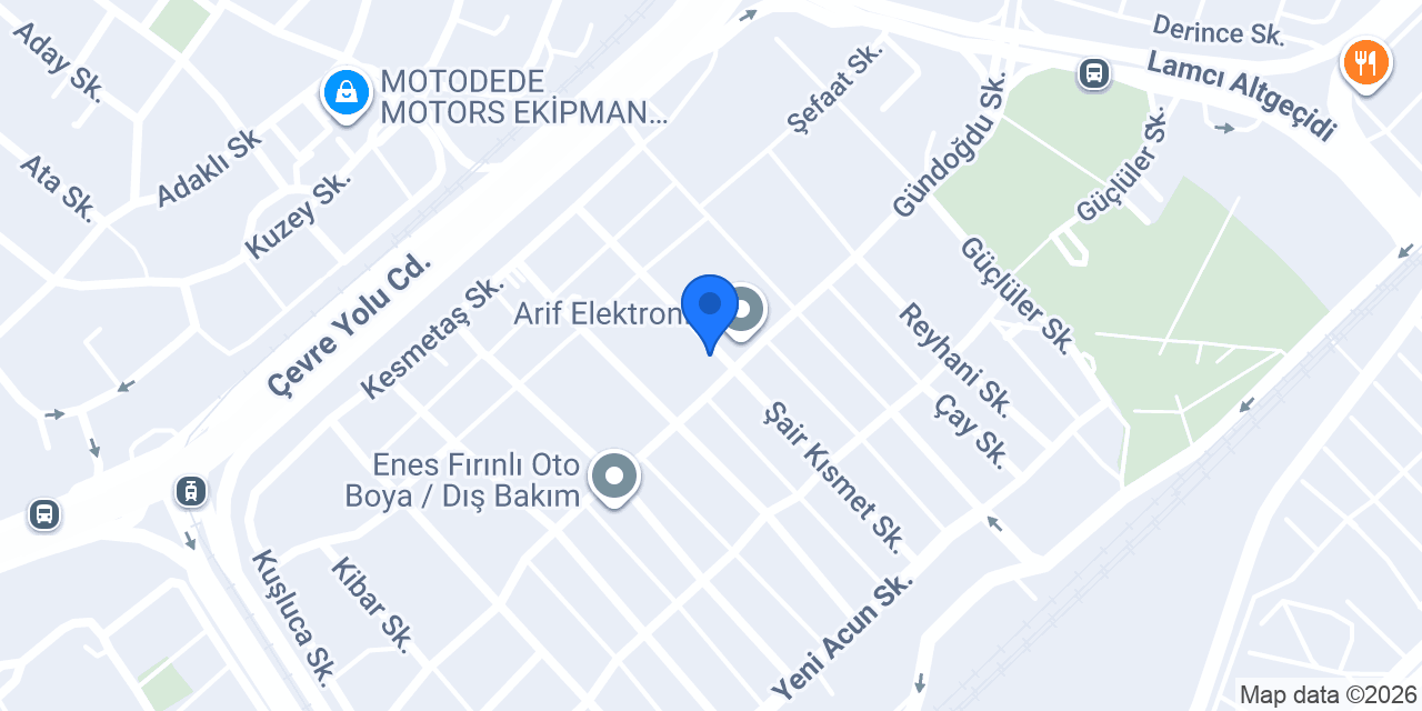 Zirve Oto Anahtar konumu
