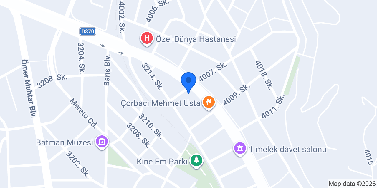 Nacaroğlu Batman konumu