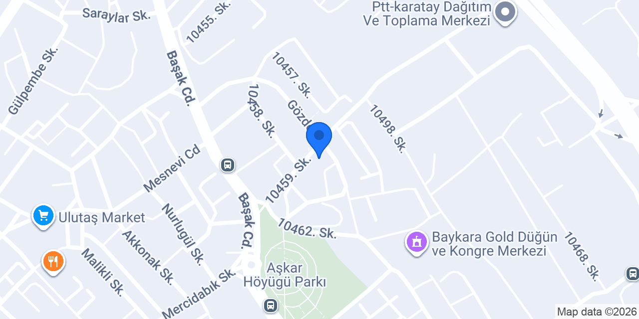 dekoravia Yapı Dekorasyon konumu