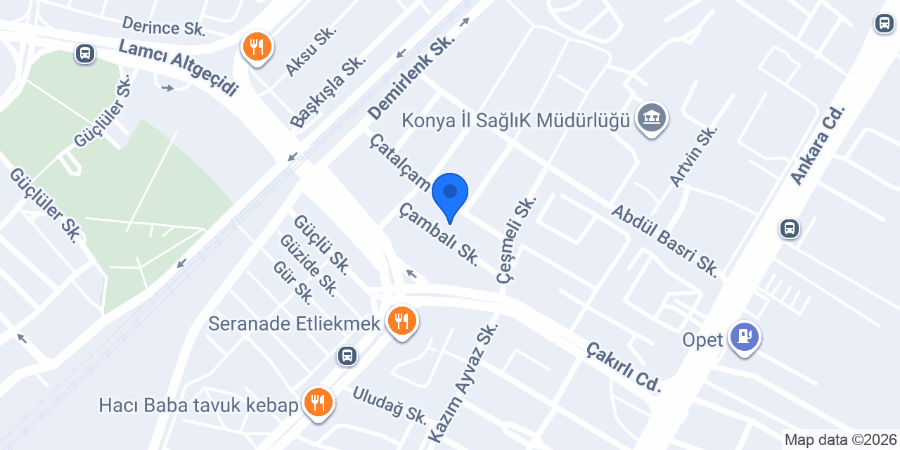 Ekinci Oto Lastik konumu