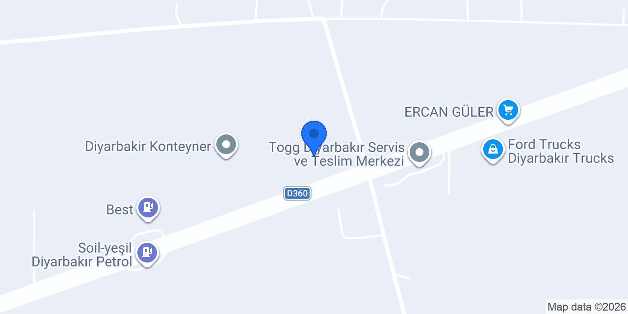 Merkez Otomotiv konumu
