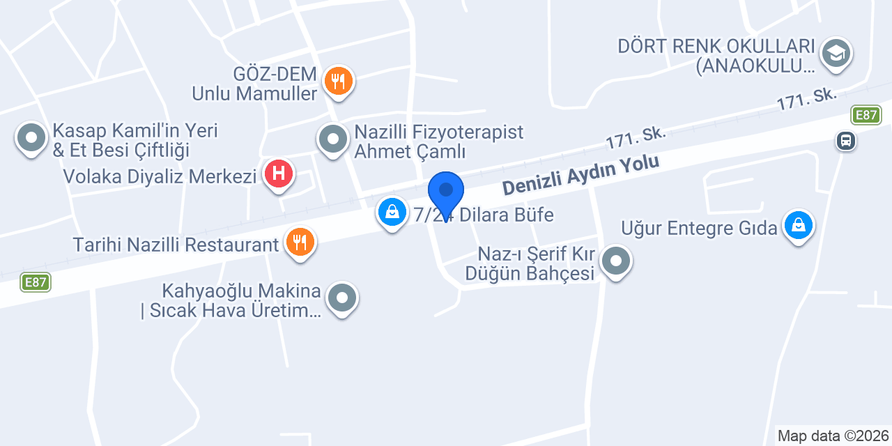 USTAOĞLU TEMİZLİK MERKEZİ konumu