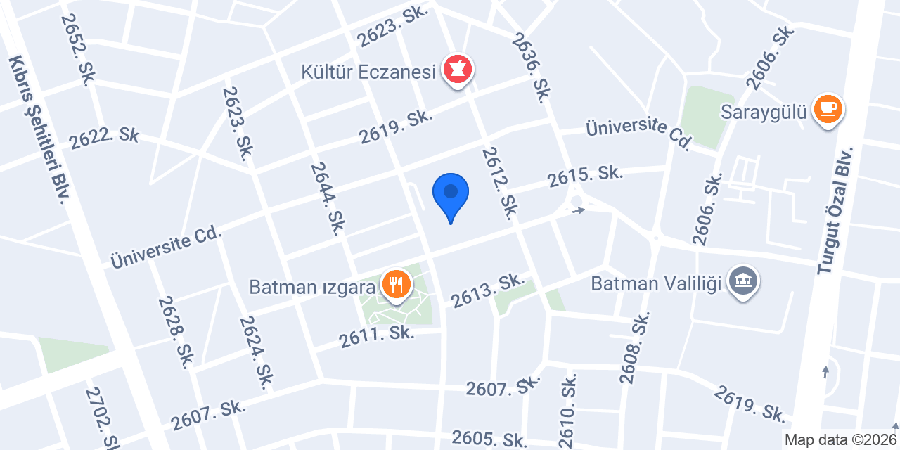 Kültür Cami konumu